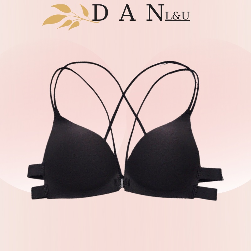 Áo Ngực Đúc Su Bàn Tay Cài Trước Nâng Ngực Tạo Khe 2 Dây DAN L&amp;U  A810