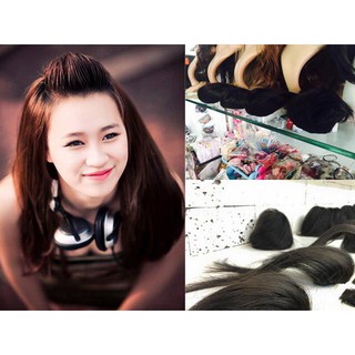 Combo: kẹp mái phồng + búi tóc