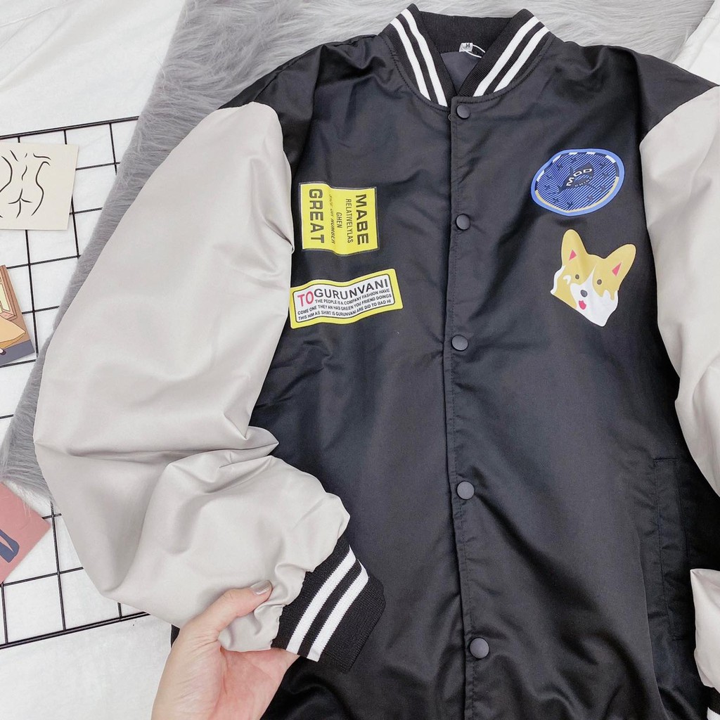 Áo Bomber Great Đen | BigBuy360 - bigbuy360.vn
