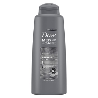 Dầu gội & xả than hoạt tính nam Dove Men+Care Shampoo Charcoal 603ml (Mỹ)
