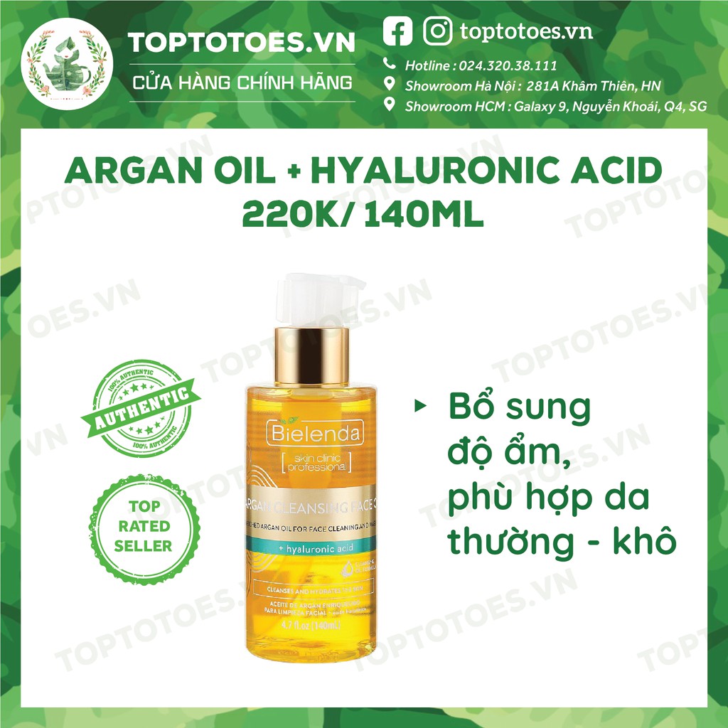 Dầu tẩy trang Bielenda Cleansing Oil 140ml làm sạch sâu, dễ nhũ hoá | BigBuy360 - bigbuy360.vn