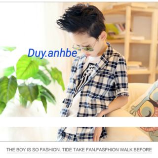 Bộ vest hè thu bé trai