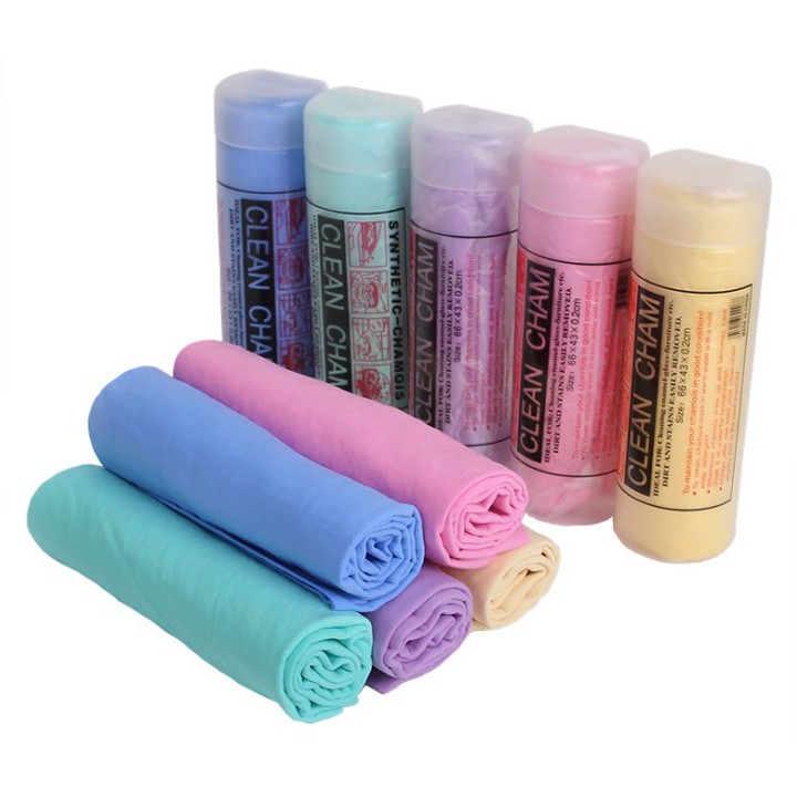 Khăn Lau Nội Thất Ô Tô, Lau Kính Kiểu Da Bò