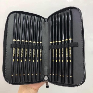 Set cọ Nhật Dingxi 15c kèm ví