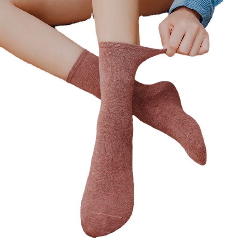 Tất cổ cao nhiều màu đơn sắc phong cách Hàn Quốc