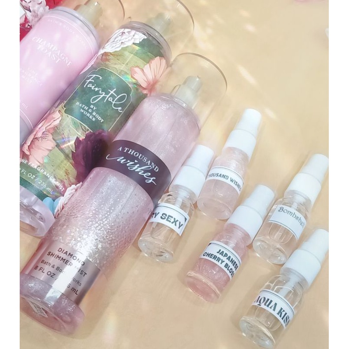 (10ML) XỊT THƠM TOÀN THÂN BATH AND BODYWORKS