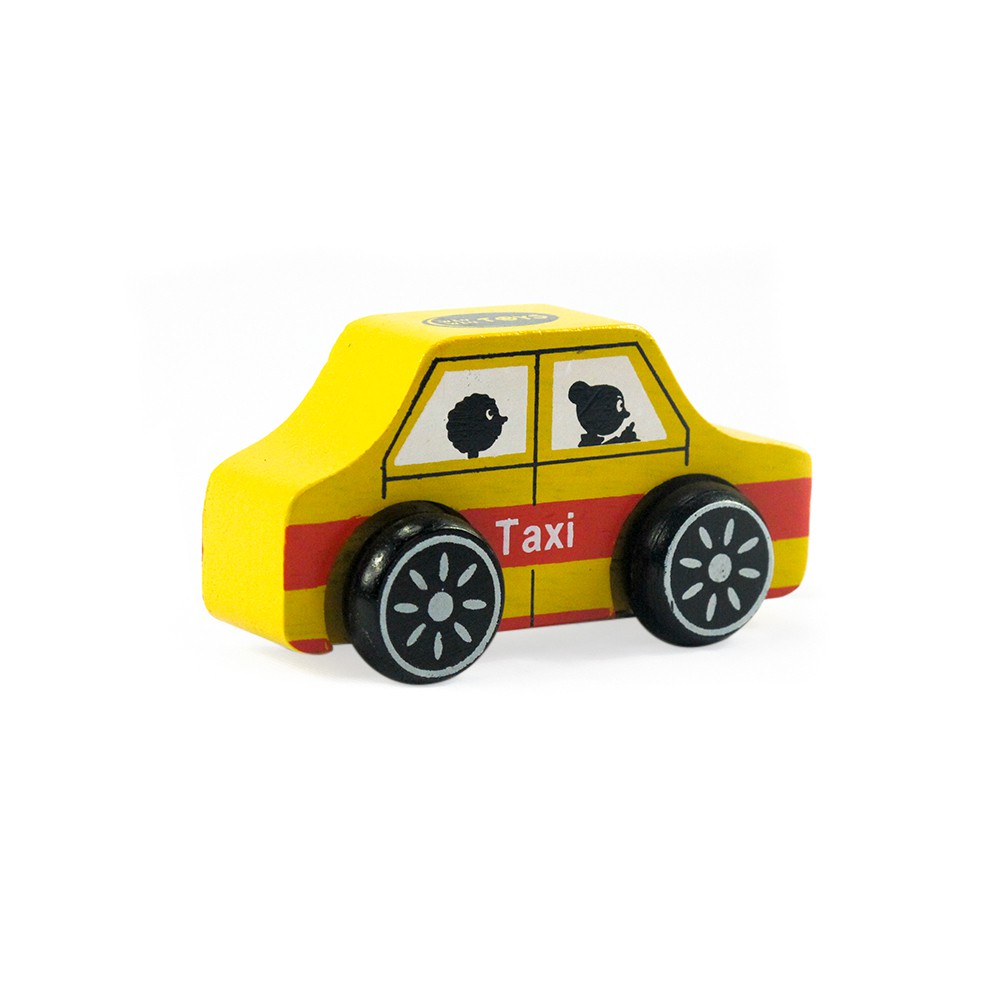 Đồ chơi gỗ Winwintoys - Xe taxi 65282