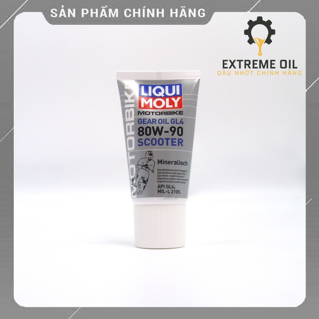 Nhớt láp Liqui Moly Scooter Gear Oil 80W90, nhớt hộp số xe tay ga