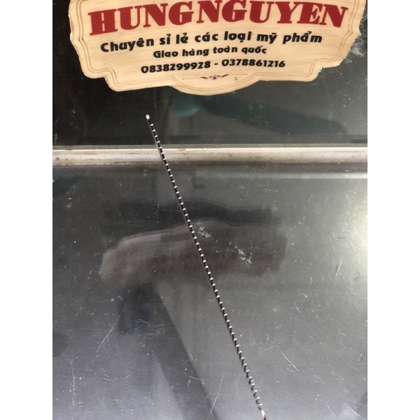 Lược cắt tóc inox bản to nguyên khối