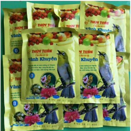 Cám chim vành khuyên thúy tuấn số 0 gói 2 lạng