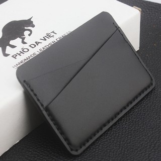 Ví đựng thẻ atm, ví đựng namecard 002 đen