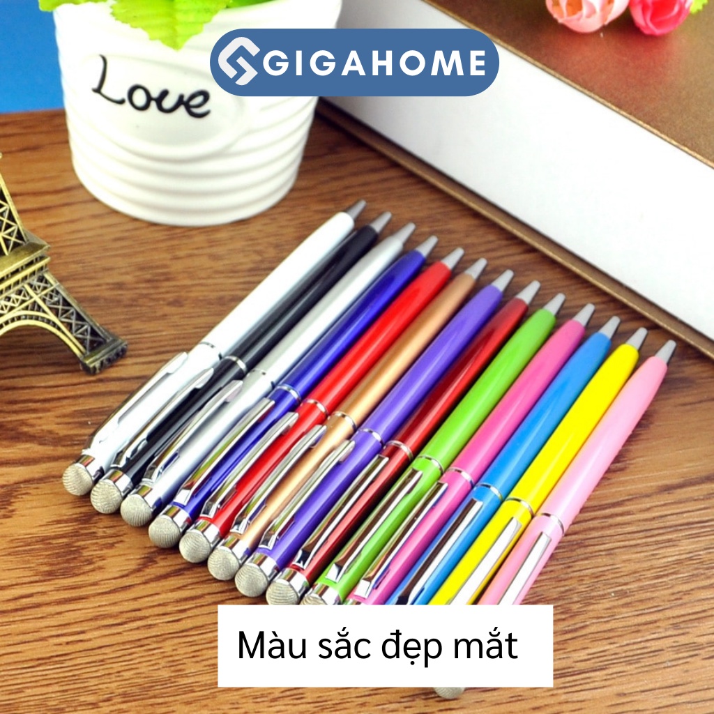 Bút Cảm Ứng 2in1 Đầu Viết Mực, Đầu Cảm Ứng Màn Hình Điện Thoại GIGAHOME 9861