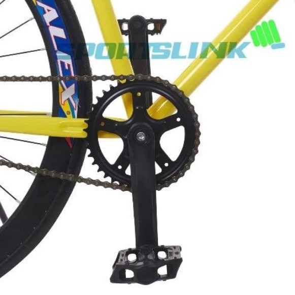 Xe đạp Fixed Gear Single (Vàng phối đen)