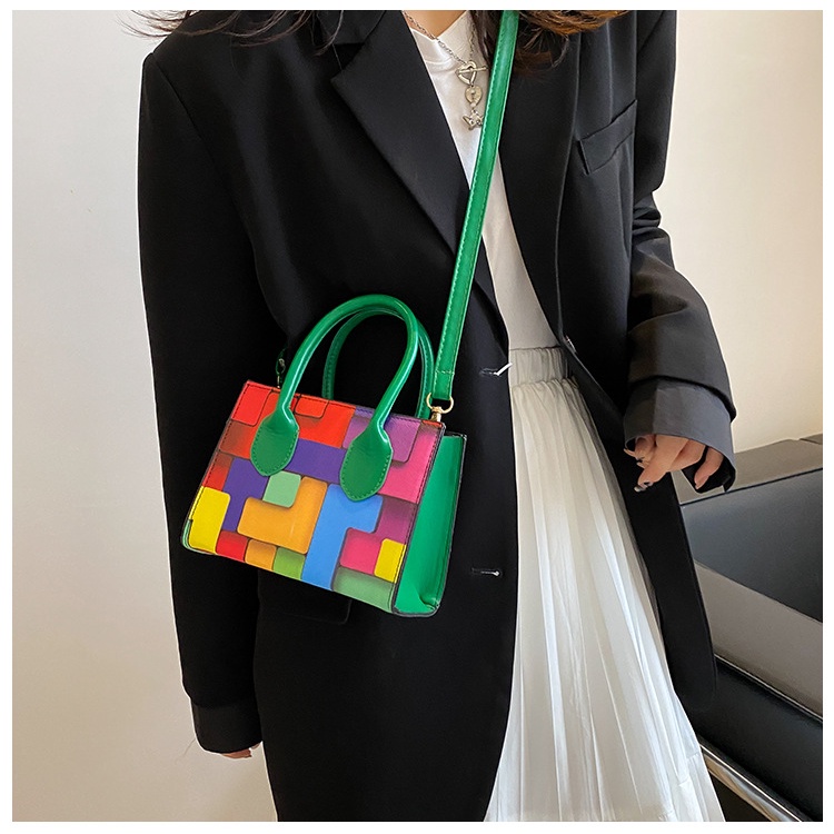 Túi xách mini nhiều màu sắc phong cách phương tây thời trang cho nữ
