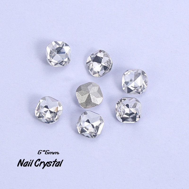 Set 10 Viên Đá 3D Trang Trí Móng Tay Nghệ Thuật