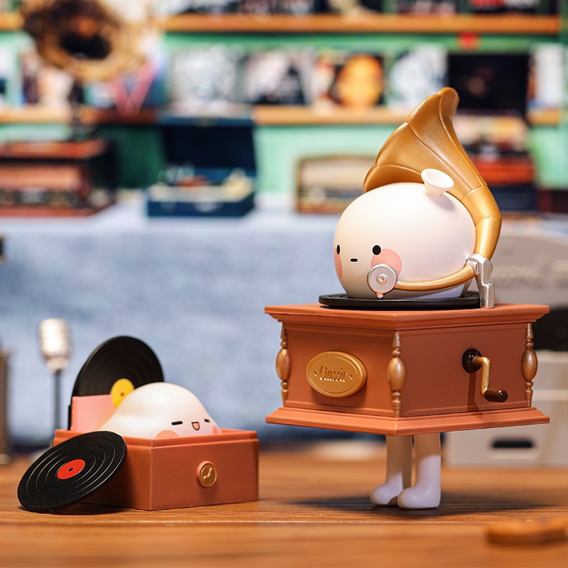 Mô hình búp bê POP MART BOBO & COCO A Little Store màu sắc ngẫu nhiên