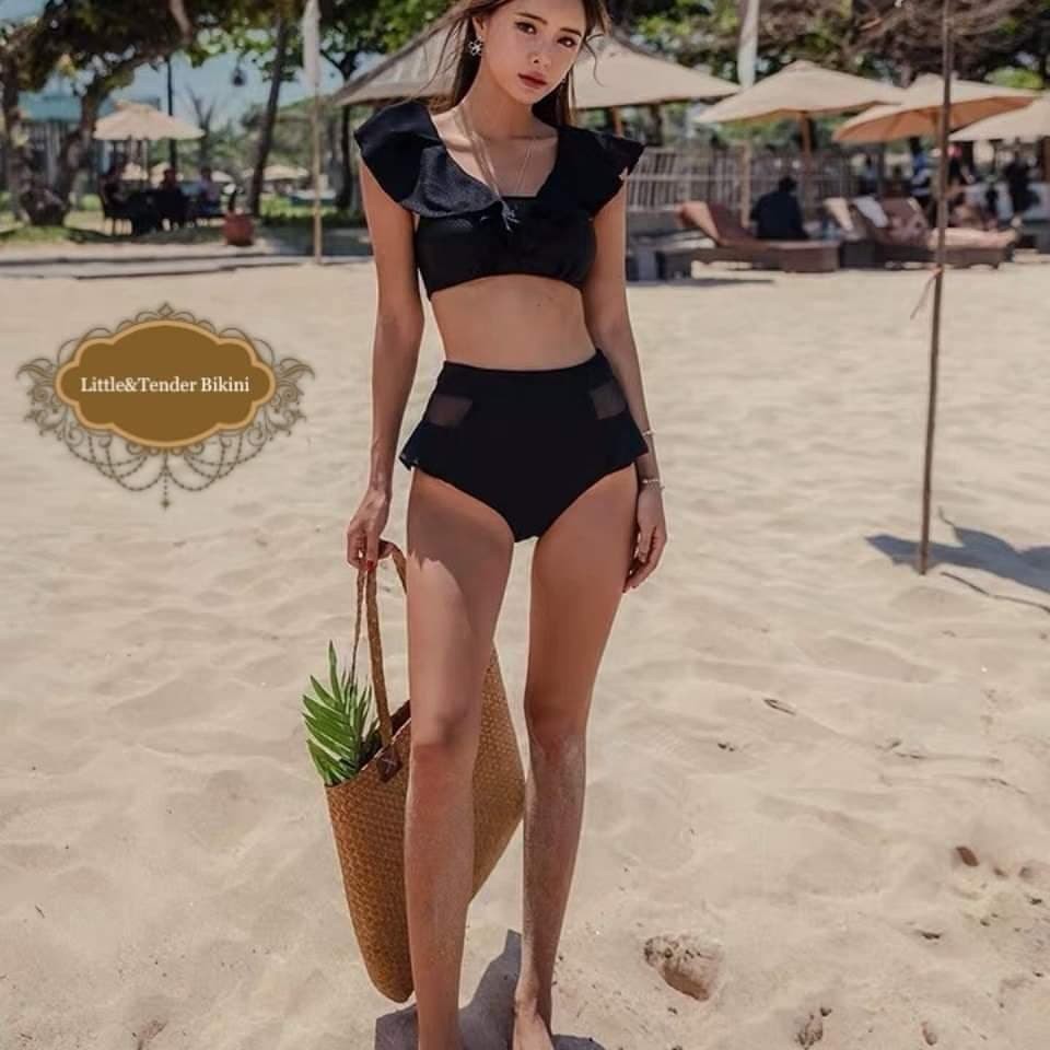 BIKINI 2 MẢNH PHỐI LƯỚI SPANDEX
