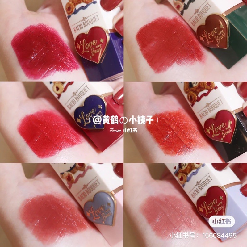 son thỏi vuông vỏ gấu của Flower knows | BigBuy360 - bigbuy360.vn