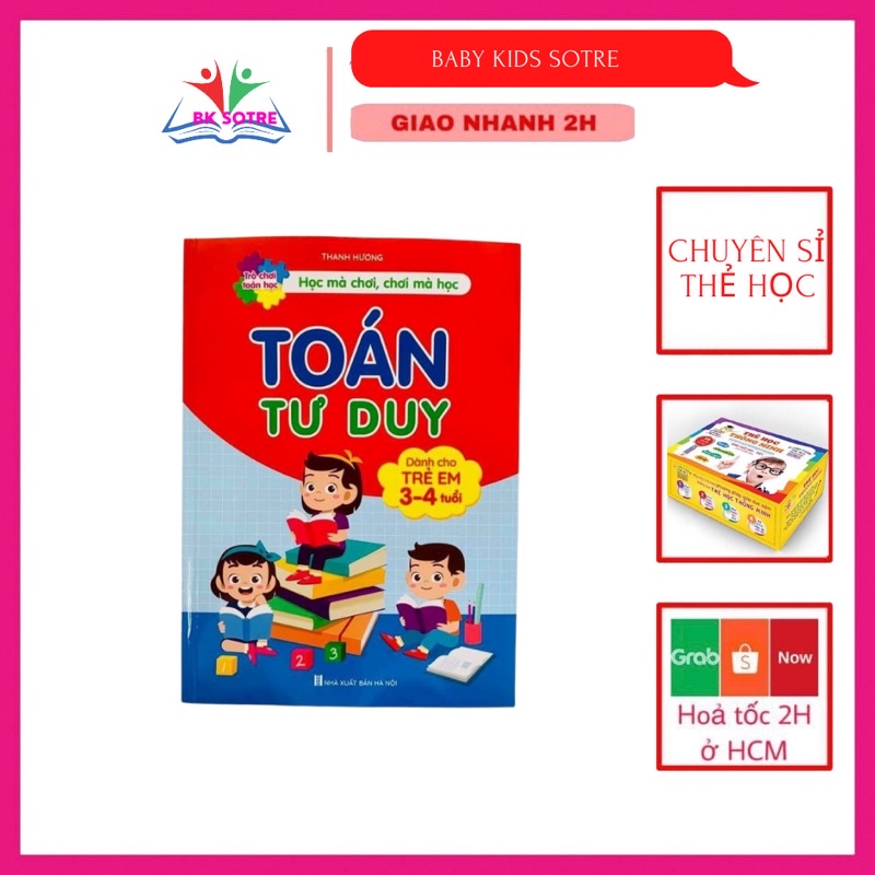 Toán Tư Duy Cho Trẻ Từ 3-4 Tuổi