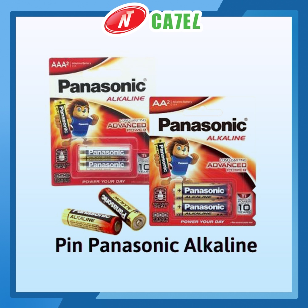 Pin AA/AAA/A27 Panasonic Alkaline hàng chính hãng NT CATEL