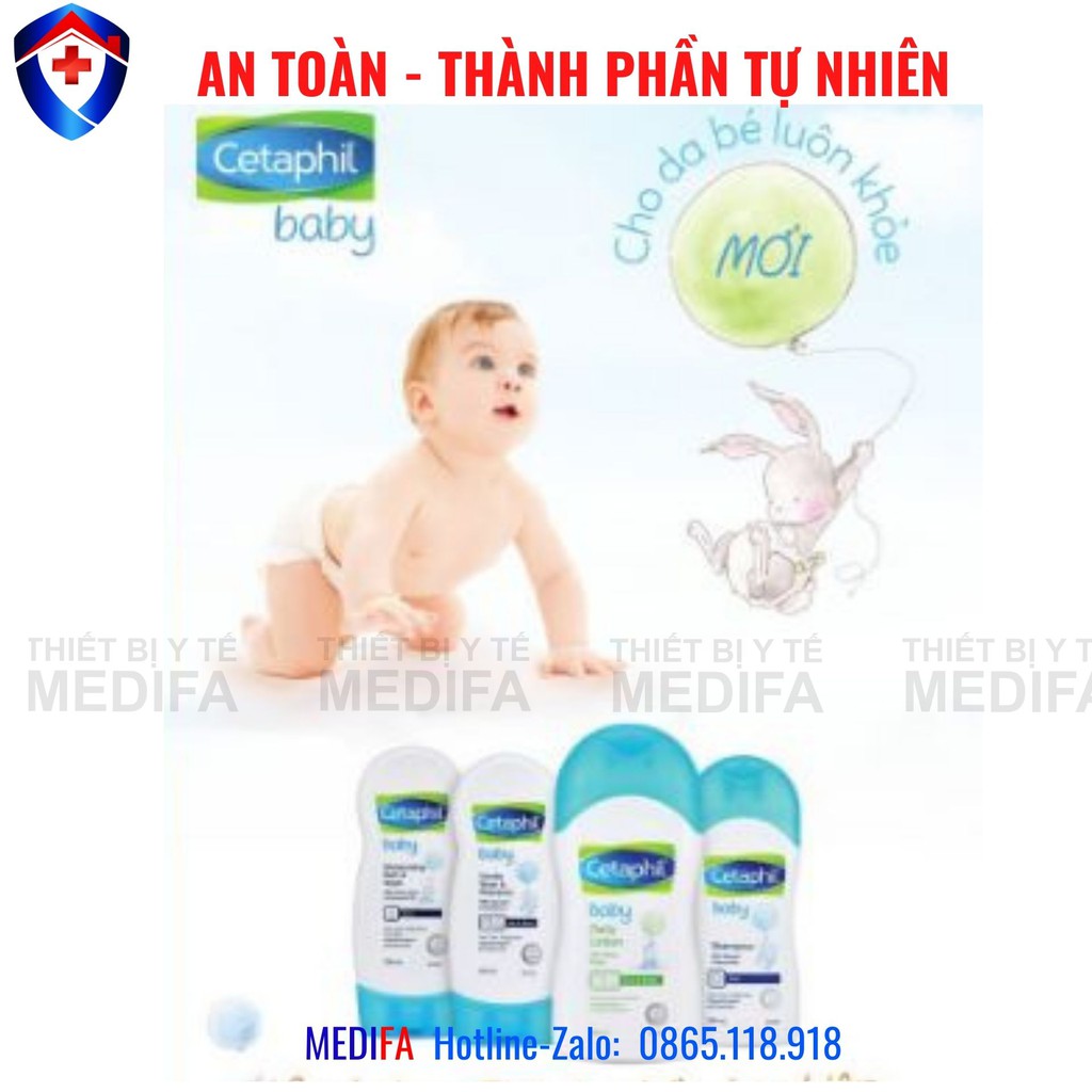 Sữa dưỡng ẩm cho bé Cetaphil Baby Daily Lotion 400ml, dịu nhẹ cung cấp độ ẩm, nuôi dưỡng làn da mềm mịn cho bé