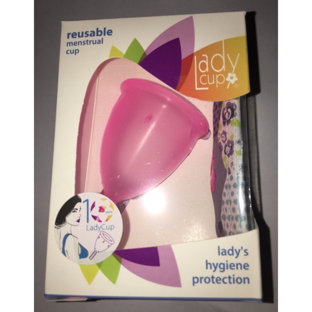 Cốc nguyệt san Lady cup của Séc (Kèm túi vải, tặng cốc tiệt trùng )