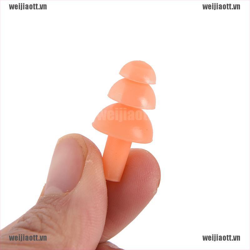 Cặp Nút Silicone Bịt Tai Chống Ồn Dùng Khi Đi Bơi