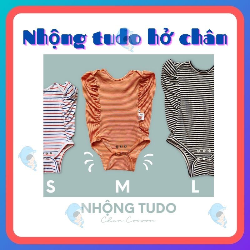 Nhộng Tudo Hở Chân Nhộng Cocoon Chất Liệu Co Giãn Mát Mẻ Cho Mùa Hè ( Hoặc Không Có Điều Hòa) Giúp Bé Ngủ Ngon Hơn