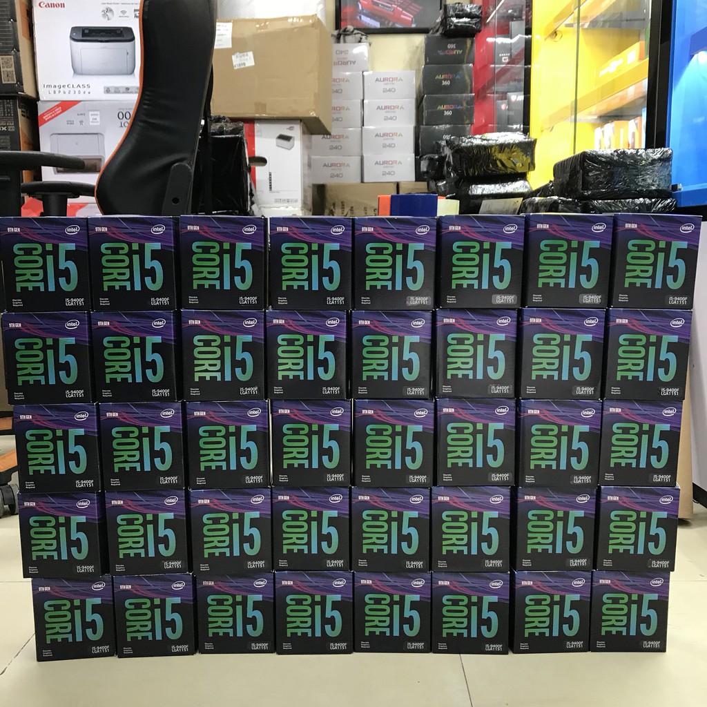 CPU Intel Core i5 9400F (9M Cache, up to 4.10GHz) nhập khẩu fullbox - Bảo hành 36 tháng | BigBuy360 - bigbuy360.vn