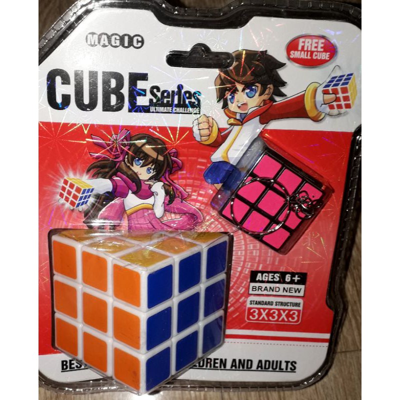 Sét 2 cái Rubik 3x3 MAGICCUBE 608_1