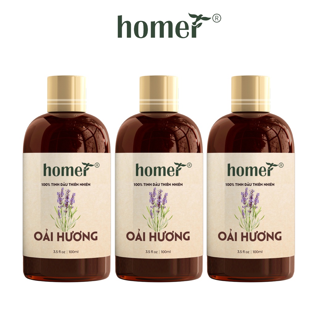 Combo 3 tinh dầu Oải Hương Homer 20ml/chai