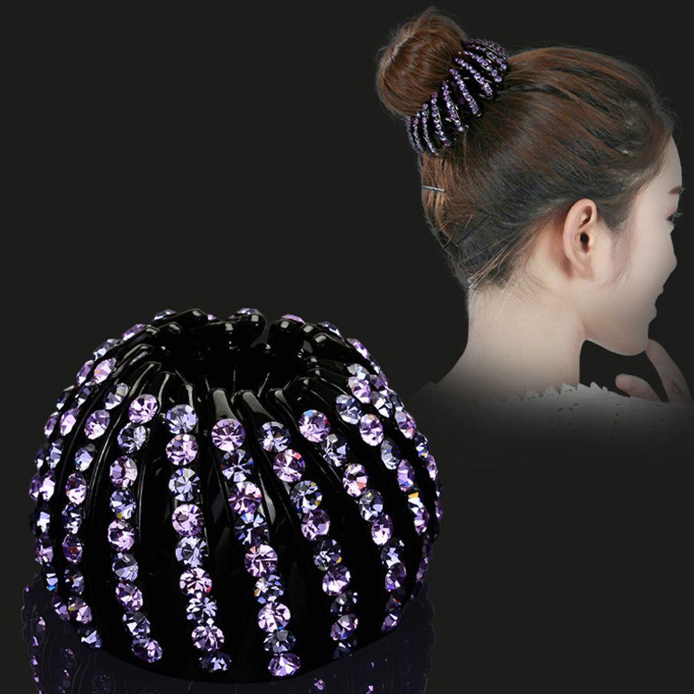 Dụng Cụ Làm Xoăn Tóc Đuôi Ngựa Bằng Acrylic Giá Đỡ