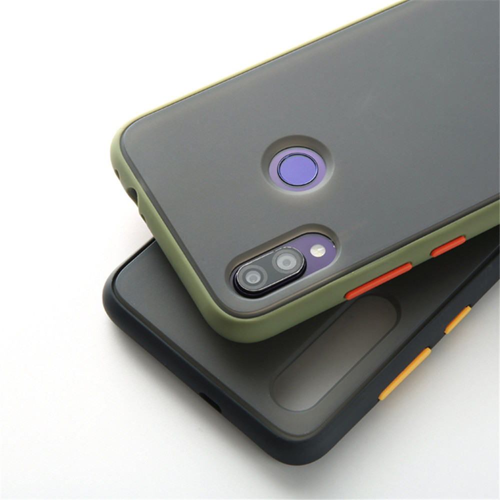 Ốp điện thoại mặt nhám chống sốc cho Xiaomi Redmi 12C 5 Plus Note 12 11 11s 5 6 Pro+