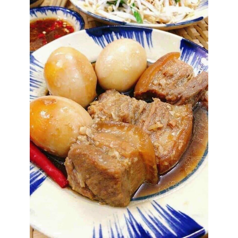 1kg Ba chỉ Heo rút sườn