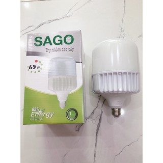 Đèn LED trụ nhôm tròn tản nhiệt cao cấp - 20W 30W 40W 65W