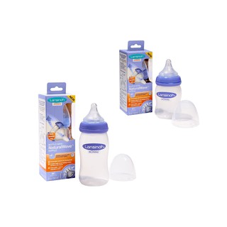 Bình sữa và núm lansinoh 160-240ml cho bé.