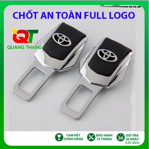 Chốt Cài Dây An Toàn Ô-TÔ Các Hãng Xe Cao Cấp Có LOGO