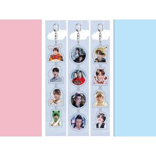 Móc chìa khóa chuỗi Tiêu Chiến Vương Nhất Bác Trần Tình Lệnh chibi độc đáo