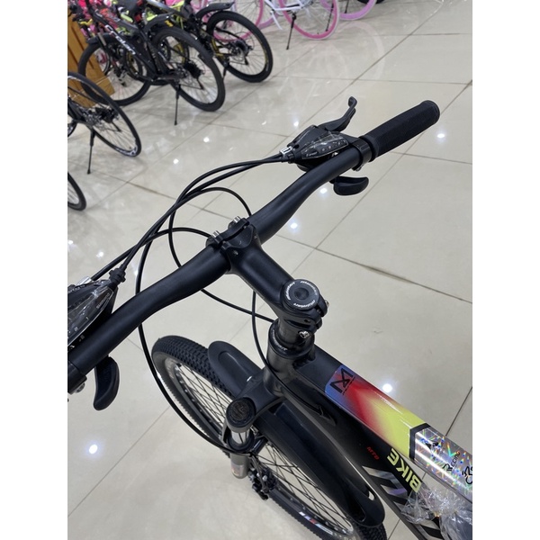 Xe đạo thể thao Mumar thương hiệu Nhật Khung Nhôm đề shimano sô 3x8- Hình ảnh Thật của Shop- Cam kết Chính hãng