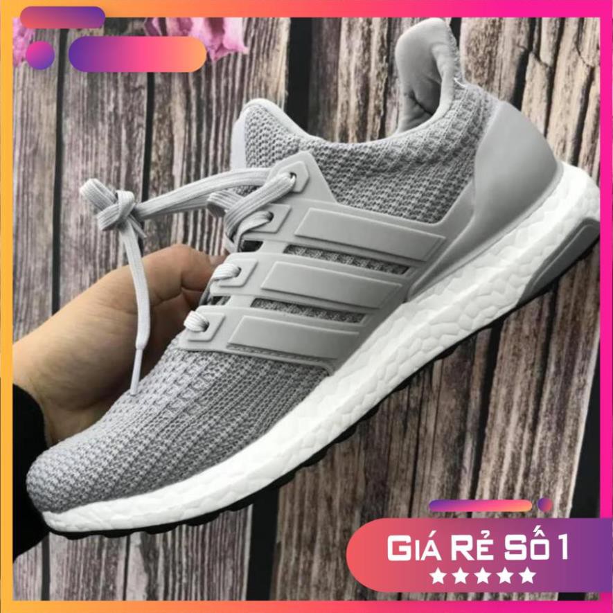 [Sale 3/3] [ Giá CTV + Full box ] Giày ultra boost xám 4.0 Sale 11 < :