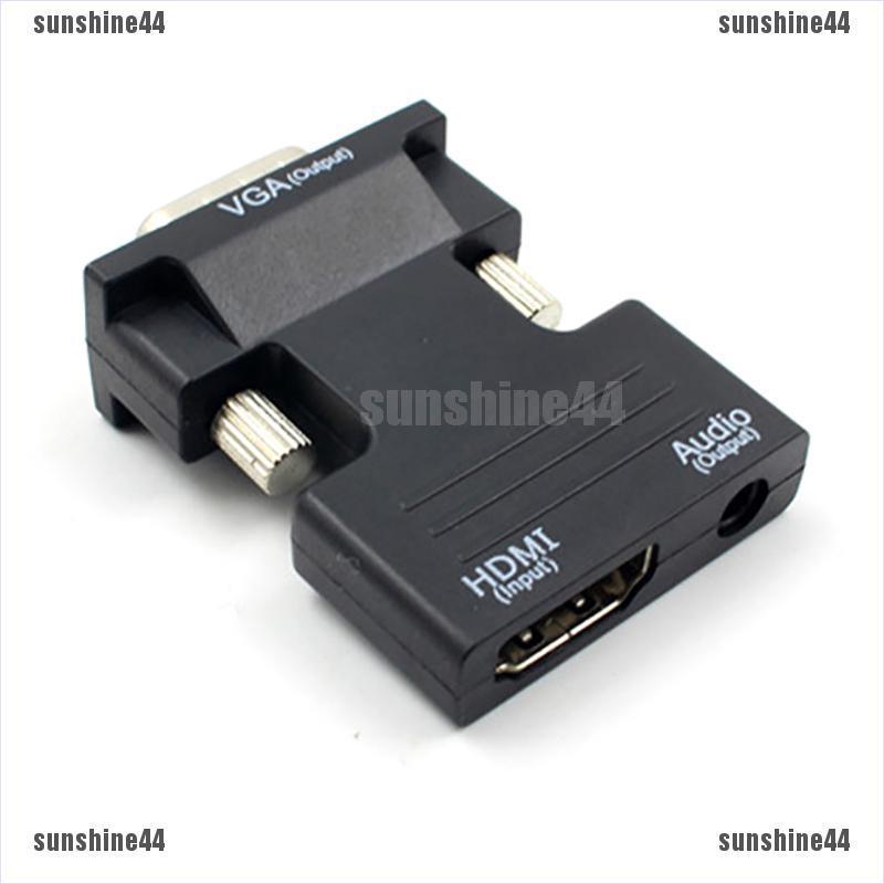 Đầu Chuyển Đổi Từ Cổng Hdmi Sang Vga Hdmi 1080p | BigBuy360 - bigbuy360.vn