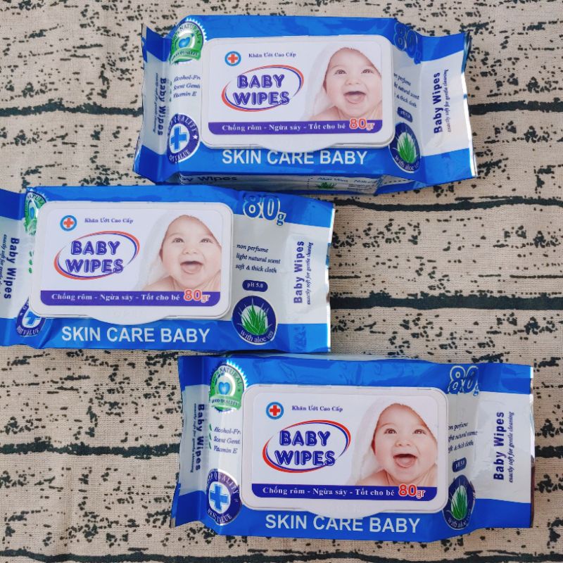 Khăn giấy ướt baby Combo10 gói 250g  date mới nhất