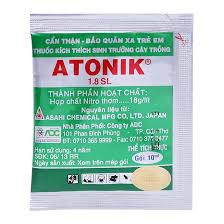 Thuốc kích thích nảy mầm Antonic - Gói 10ml - Cách ly ít nhất 2 tuần trước khi thu hoạch Rau