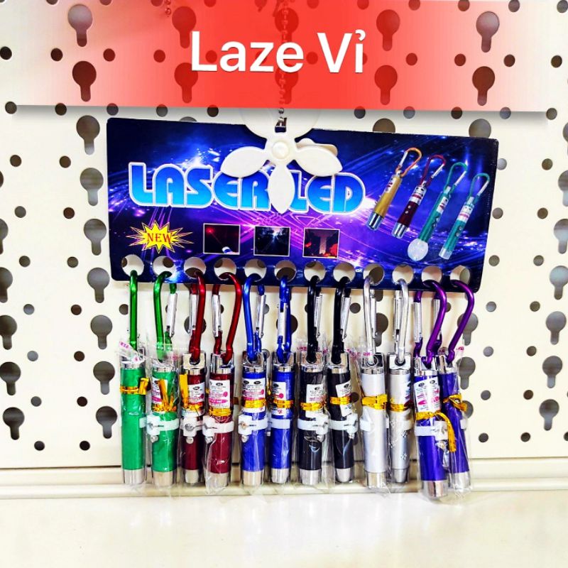 Đèn Laser 3 Chức Năng Có Móc Khóa