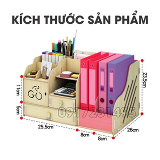 Kệ Để Tài Liệu A4 - Sách - Văn Phòng Phẩm Để Bàn