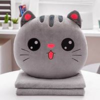 Bộ chăn gối hình thú tròn siêu đáng yêu