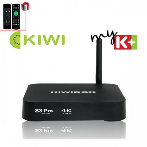 Android Tivi Box - Kiwibox S3 Pro Chính Hãng