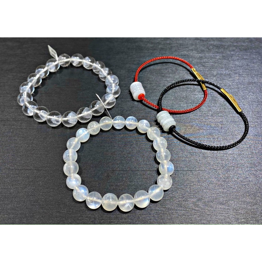 Vòng tay Ngũ Đồng Điếu Bạch Ngọc trắng dây kẽm hàng thiên nhiên Tặng kèm hộp đựng VT100 - Hợp tất cả các mệnh