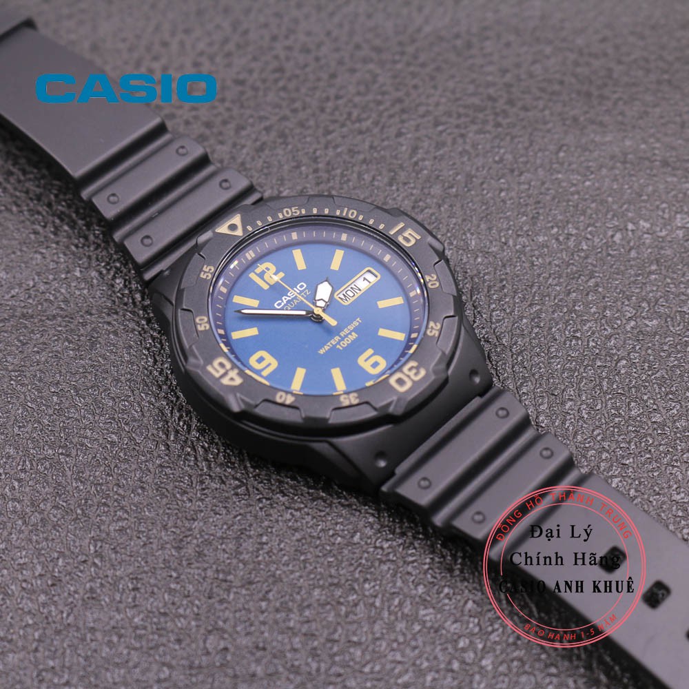 Đồng hồ nam Casio MRW-200H-2B3VDF dây nhựa