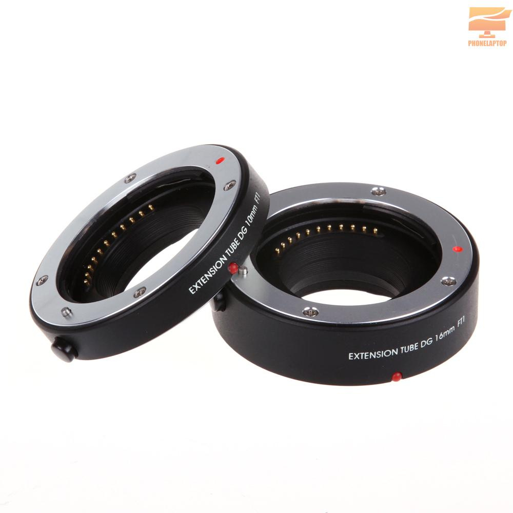 Lapt Macro AF Auto Focus Extension DG Tube 10mm 16mm Set Ring Metal Mount for M4/3 Mount Olympus E-P1 E-P2 E-PL1 E-PL2 Panasonic G1GF1